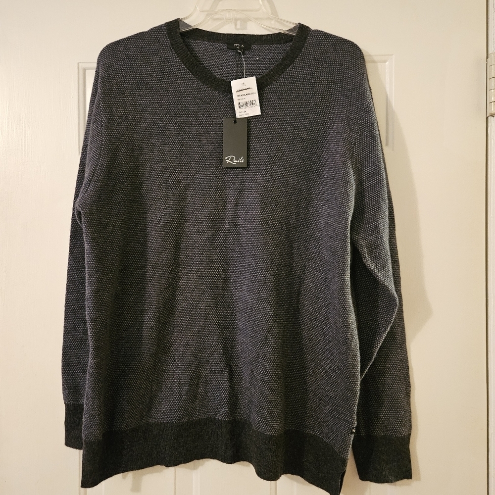 Rails Men’s Lightweight Wool Blend Rune Sweater in Navy XXL from Nordstroms NWT